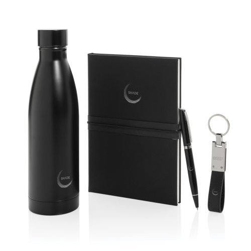 Set regalo business deluxe swiss peak con bottiglia rcs