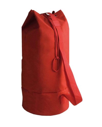 SACCA CON TRACOLLA E 2 TASCHE ESTERNE Rosso