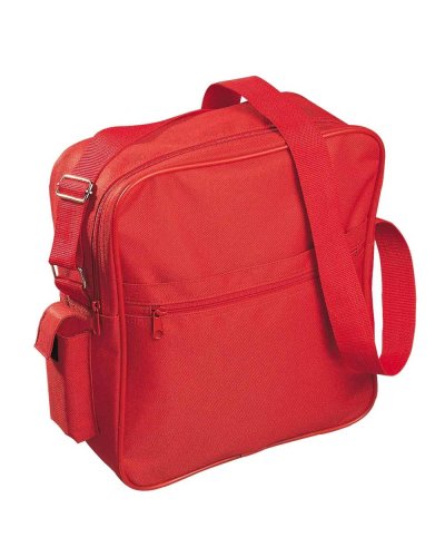 BORSA TRACOLLA AGENZIA VIAGGI Rosso