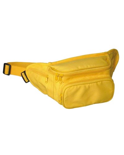 Marsupio a 5 tasche Giallo