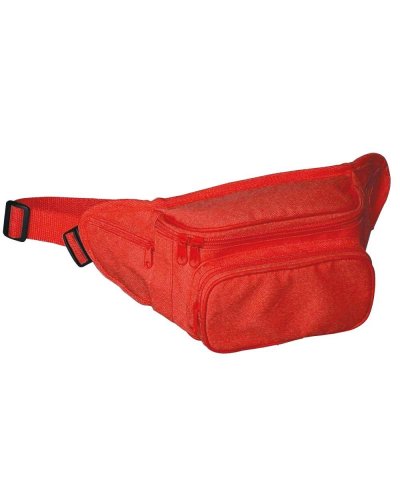 Marsupio a 5 tasche Rosso