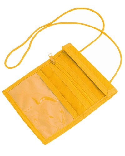 Bustina portadocumenti antiscippo Giallo