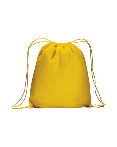 Sacca zainetto in TNT Giallo
