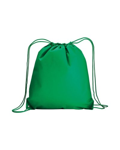 Sacca zainetto in TNT Verde