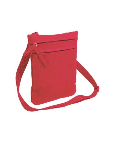 Borsello con tracolla regolabile Rosso