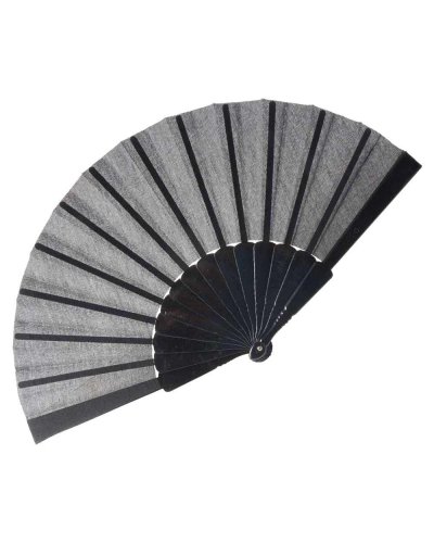 Ventaglio in cotone Nero
