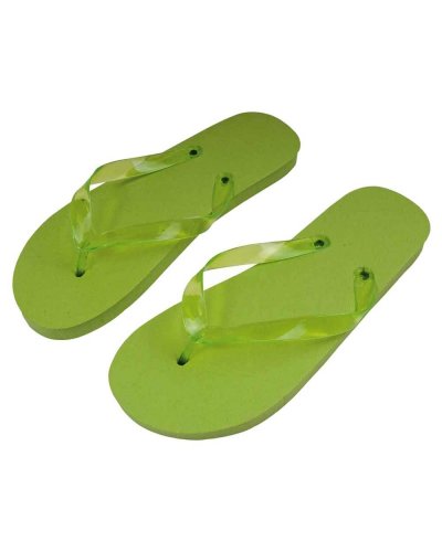 CIABATTE INFRADITO IN POLIETILENE E PVC Verde mela