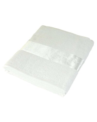 Telo spugna in cotone Bianco