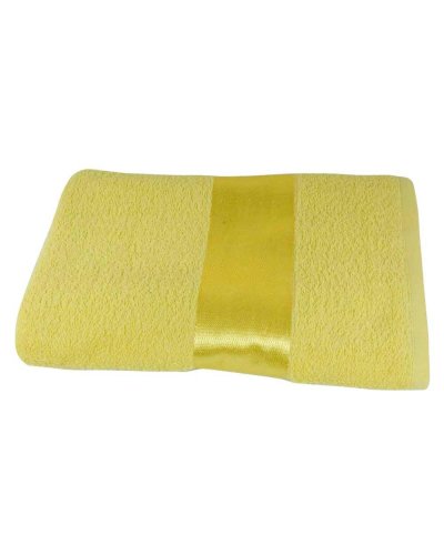 Telo spugna in cotone Giallo
