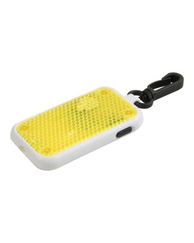 Luce di emergenza con moschettone Giallo