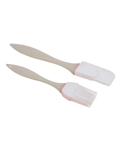 Set Pennello e Spatola Bianco