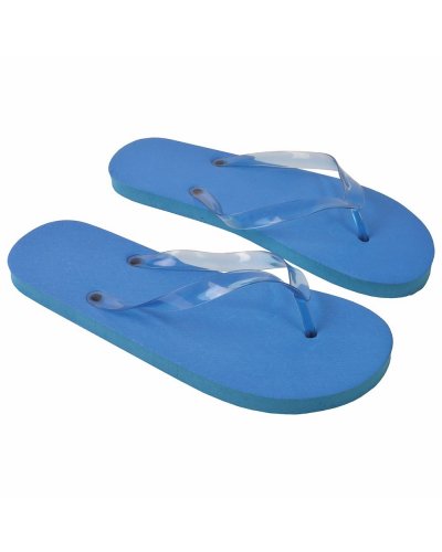 CIABATTE INFRADITO IN POLIETILENE E PVC Blu Royal