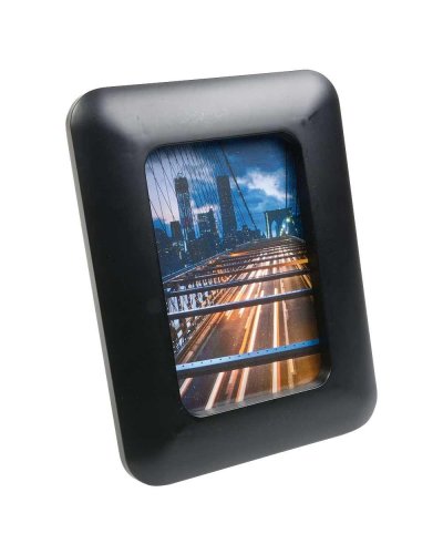 Cornice Porta-fotografie in Plastica Nero