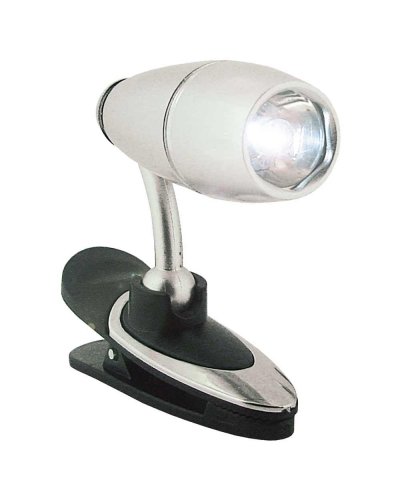 Lampada con pinza per libro