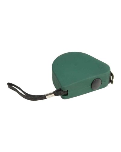 Flessometro 3 m Gommato Verde