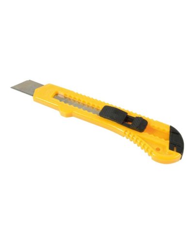 Cutter medio con fermo lama Giallo