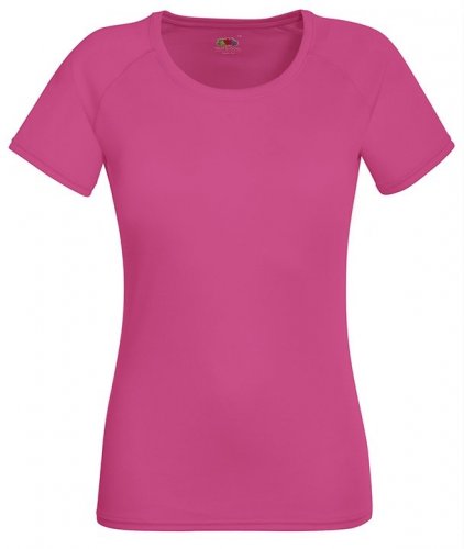 T-shirt Lady-Fit Performance Fucsia