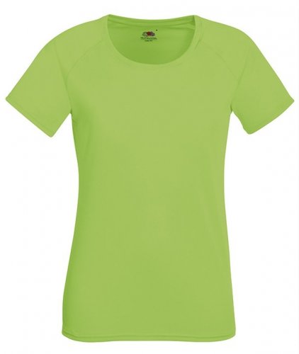 T-shirt Lady-Fit Performance Lime