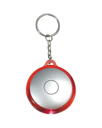 Portachiavi con luce Rosso