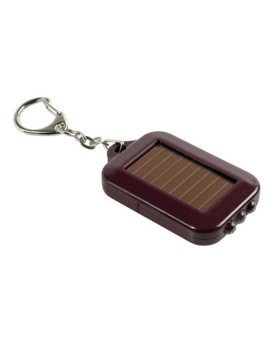 Portachiavi con luci led a carica solare