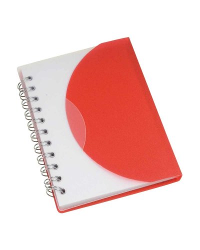 Mini block notes Rosso