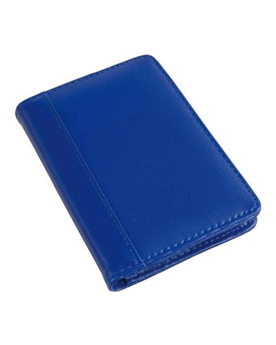 Notes in ecopelle con calcolatrice Blu scuro