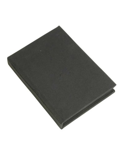 Quadernetto porta foglietti adesivi Nero