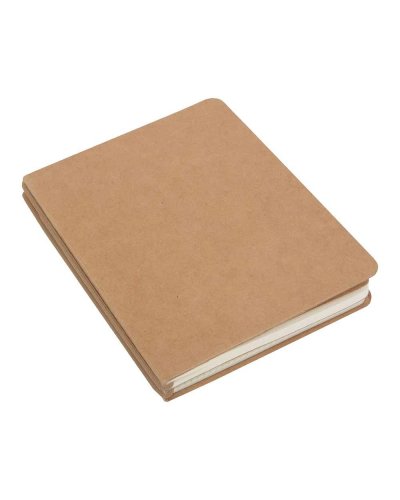 Block notes in carta riciclata doppio Naturale