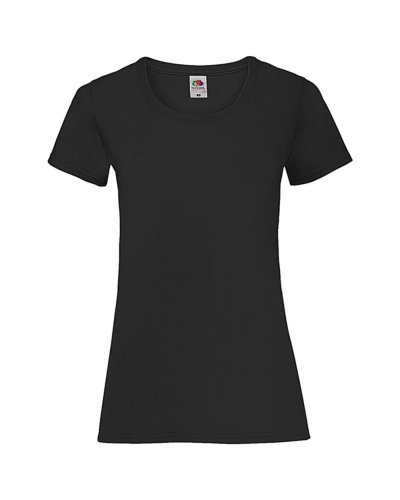 T-shirt Lady-Fit Value Weight Nero