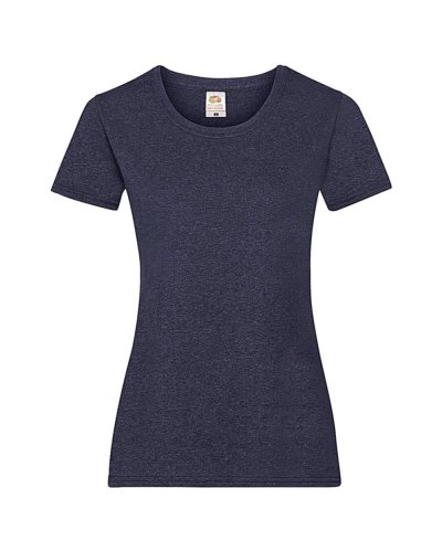 T-shirt Lady-Fit Value Weight Vintage Heather Navy