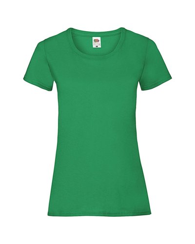 T-shirt Lady-Fit Value Weight Kelly green