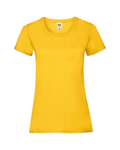 T-shirt Lady-Fit Value Weight Sunflower