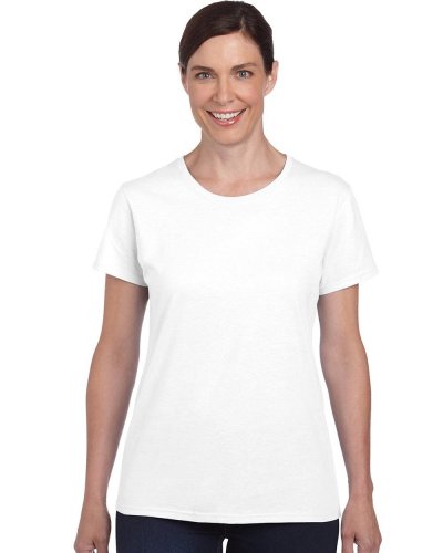 Camiseta heavy cotton mujer Bianco