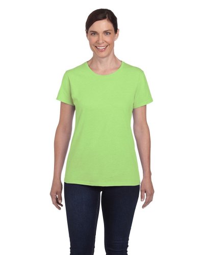 Camiseta heavy cotton mujer Mint Green