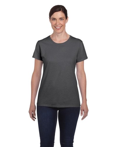 Camiseta heavy cotton mujer Dark Heather