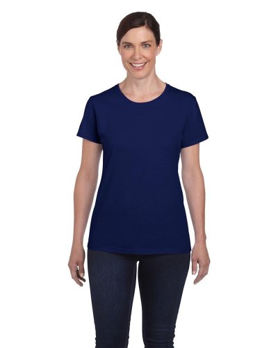 Camiseta heavy cotton mujer Cobalt