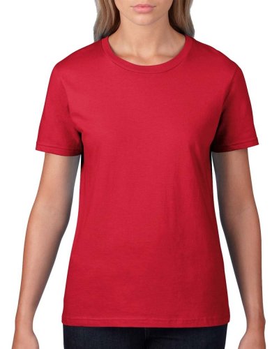 T-shirt donna Premium Cotton Rosso