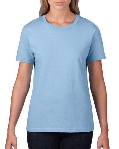 T-shirt donna Premium Cotton Light Blue