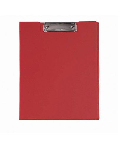 Cartella portablocco A4 con portapenna Rosso