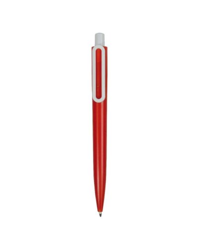 Penna con clip a forma di graffetta Rosso