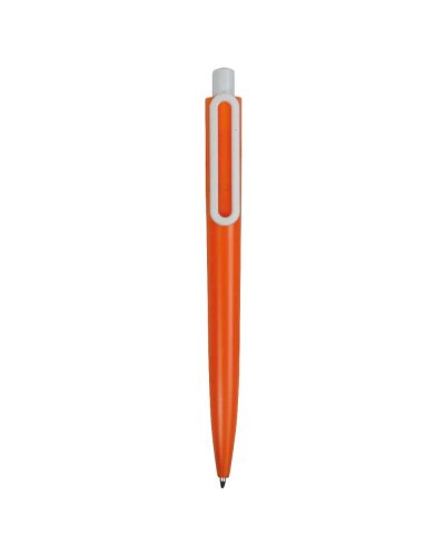 Penna con clip a forma di graffetta Arancione