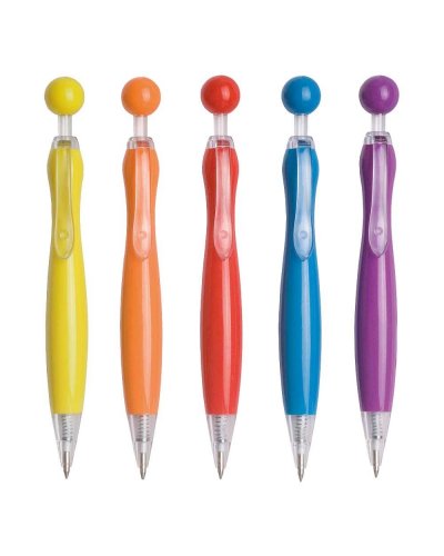 penna in plastica a scatto