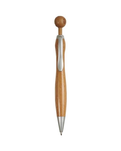 Penna a sfera a scatto in bamboo