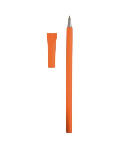 Penna a sfera in cartoncino riciclato Arancione