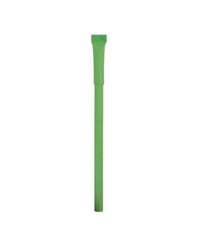 Penna a sfera in cartoncino riciclato Verde