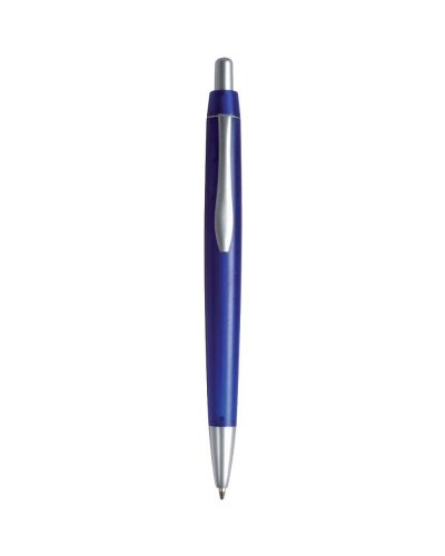 Penna a scatto in plastica trasparente opaca