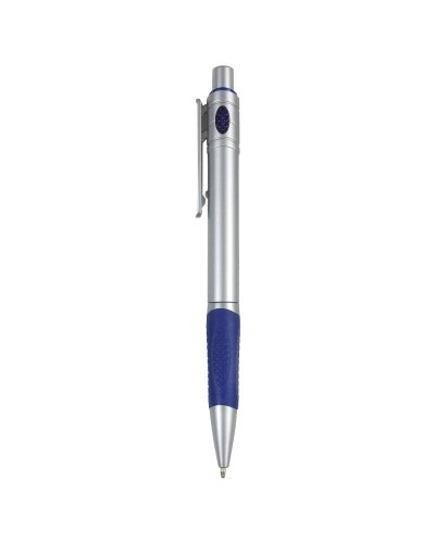 Penna a sfera con impugnatura in gomma Blu scuro