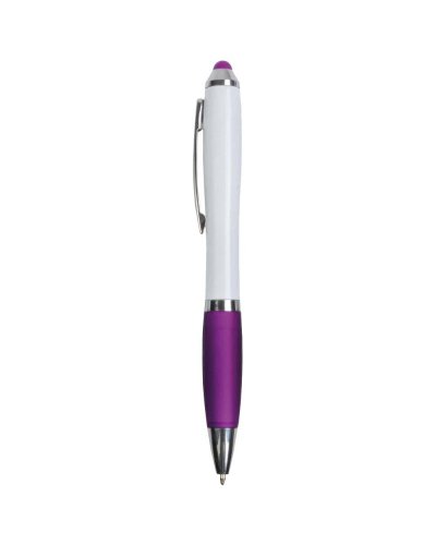 Penna con gommino per touch screen Violetto