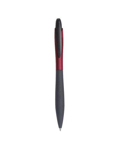 Penna a sfera con fusto in materiale gommato