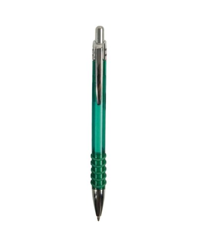 Penna a scatto con impugnatura antiscivolo Verde